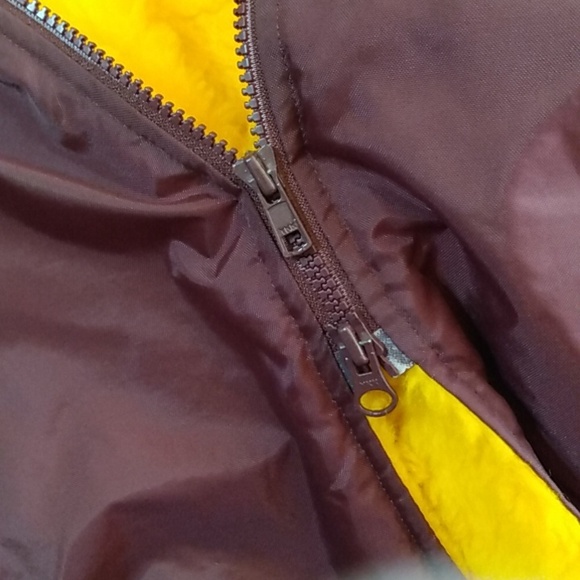 CAS Competitive Aquatic Supply Maroon Swim Parka w/ Hood Faux Fur Lined XL - Picture 7 of 15